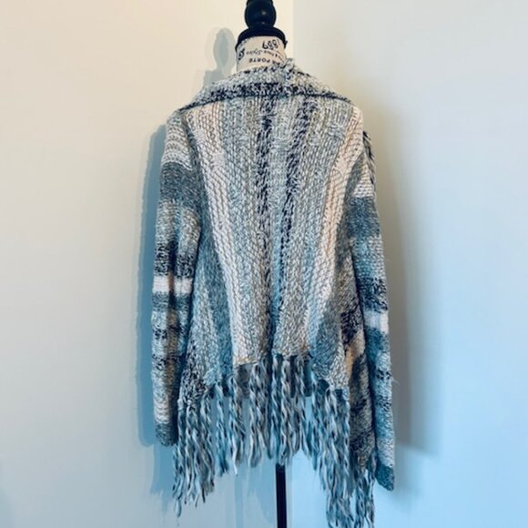 Bethany Mota Bohemian Fringe Cardigan - Size Small - Picture 4 of 13